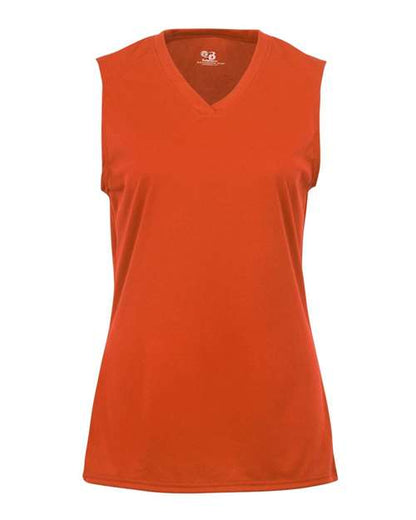 Badger Women's B-Core Sleeveless T-Shirt 4163 Burnt Orange