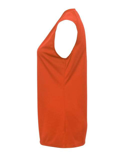 Badger Women's B-Core Sleeveless T-Shirt 4163 Burnt Orange