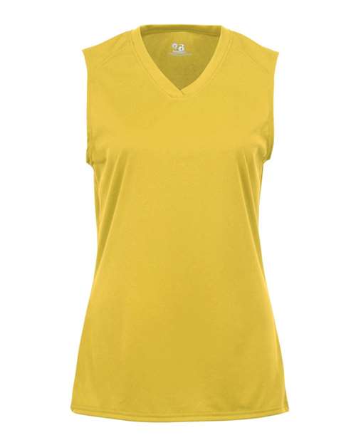 Badger Women's B-Core Sleeveless T-Shirt 4163 Gold