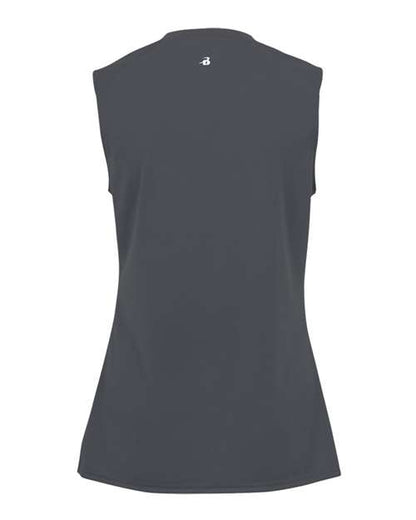 Badger Women's B-Core Sleeveless T-Shirt 4163 Graphite