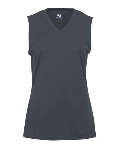 Badger Women's B-Core Sleeveless T-Shirt 4163 Graphite