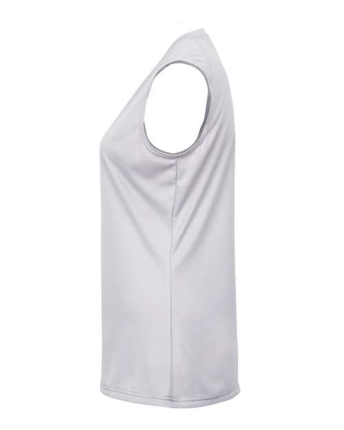 Badger Women's B-Core Sleeveless T-Shirt 4163 Silver