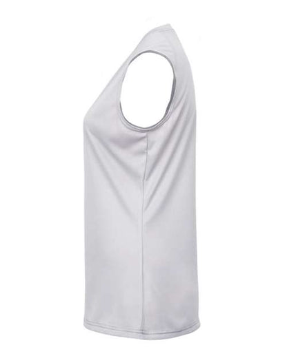Badger Women's B-Core Sleeveless T-Shirt 4163 Silver