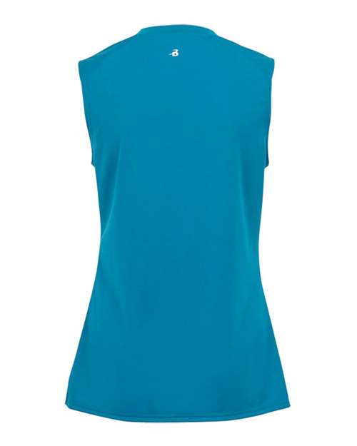 Badger Women's B-Core Sleeveless T-Shirt 4163 Electric Blue
