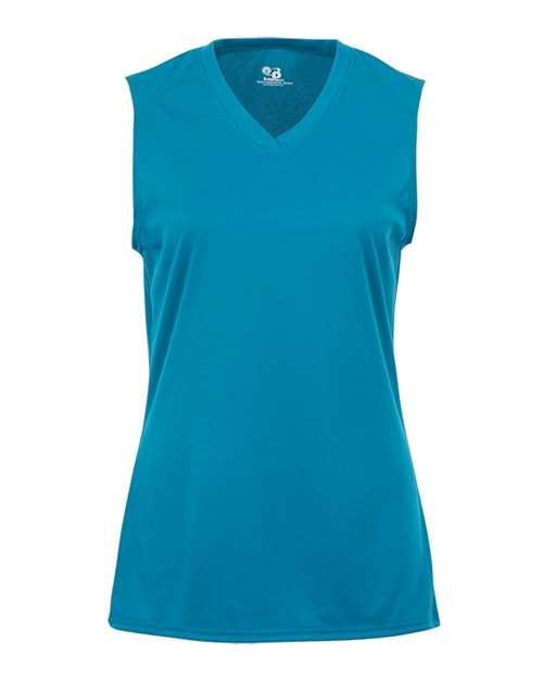 Badger Women's B-Core Sleeveless T-Shirt 4163 Electric Blue