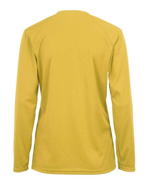 Badger Women's B-Core Long Sleeve T-Shirt 4164 Gold