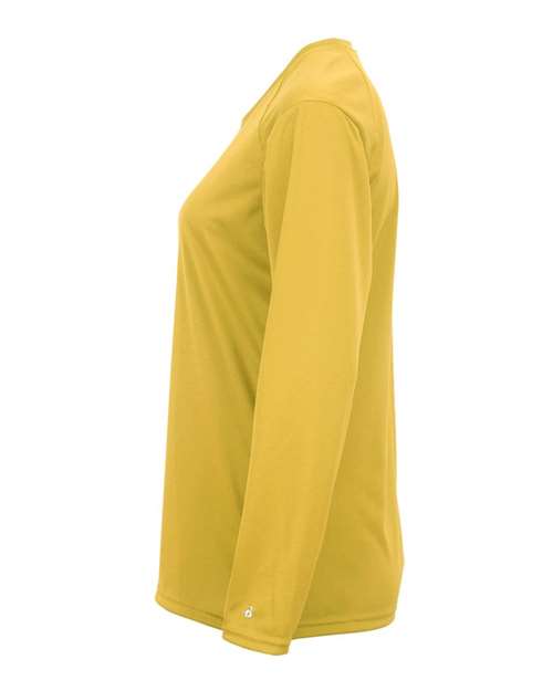 Badger Women's B-Core Long Sleeve T-Shirt 4164 Gold