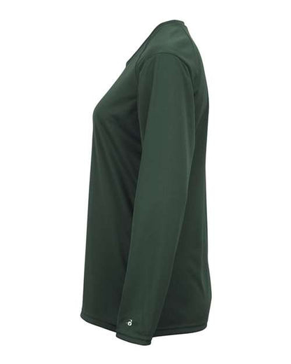 Badger Women's B-Core Long Sleeve T-Shirt 4164 Forest