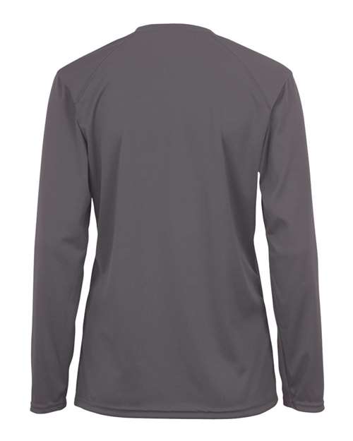 Badger Women's B-Core Long Sleeve T-Shirt 4164 Graphite
