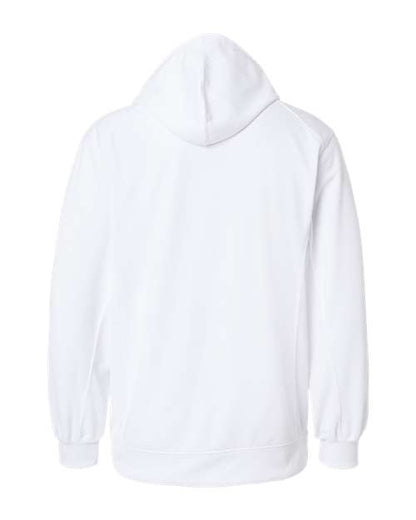 Badger Performance Fleece Hooded Sweatshirt 1454 White