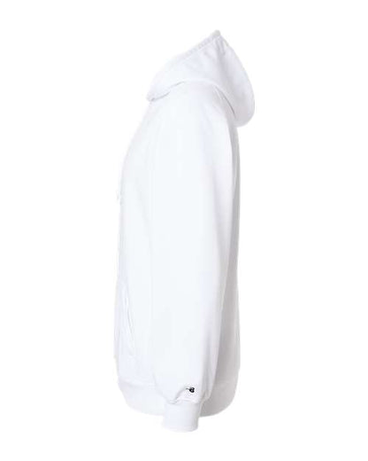 Badger Performance Fleece Hooded Sweatshirt 1454 White