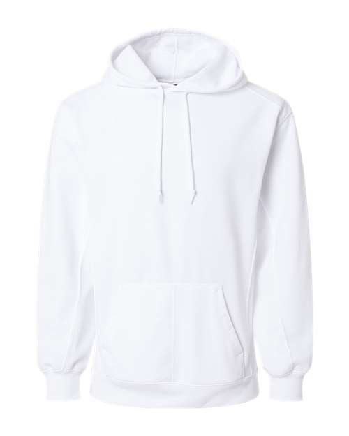 Badger Performance Fleece Hooded Sweatshirt 1454 White