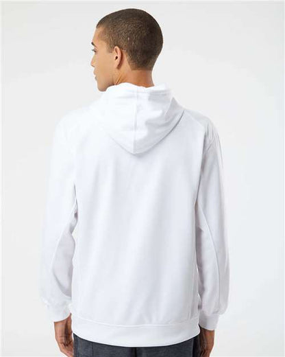 Badger Performance Fleece Hooded Sweatshirt 1454 White