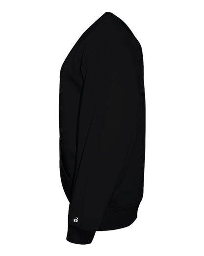 Badger Unisex Pocket Crewneck Sweatshirt 3970