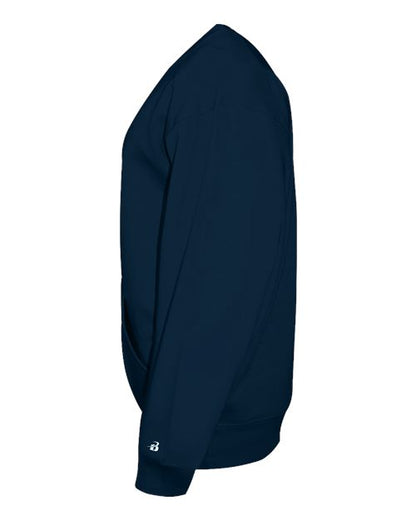 Badger Unisex Pocket Crewneck Sweatshirt 3970