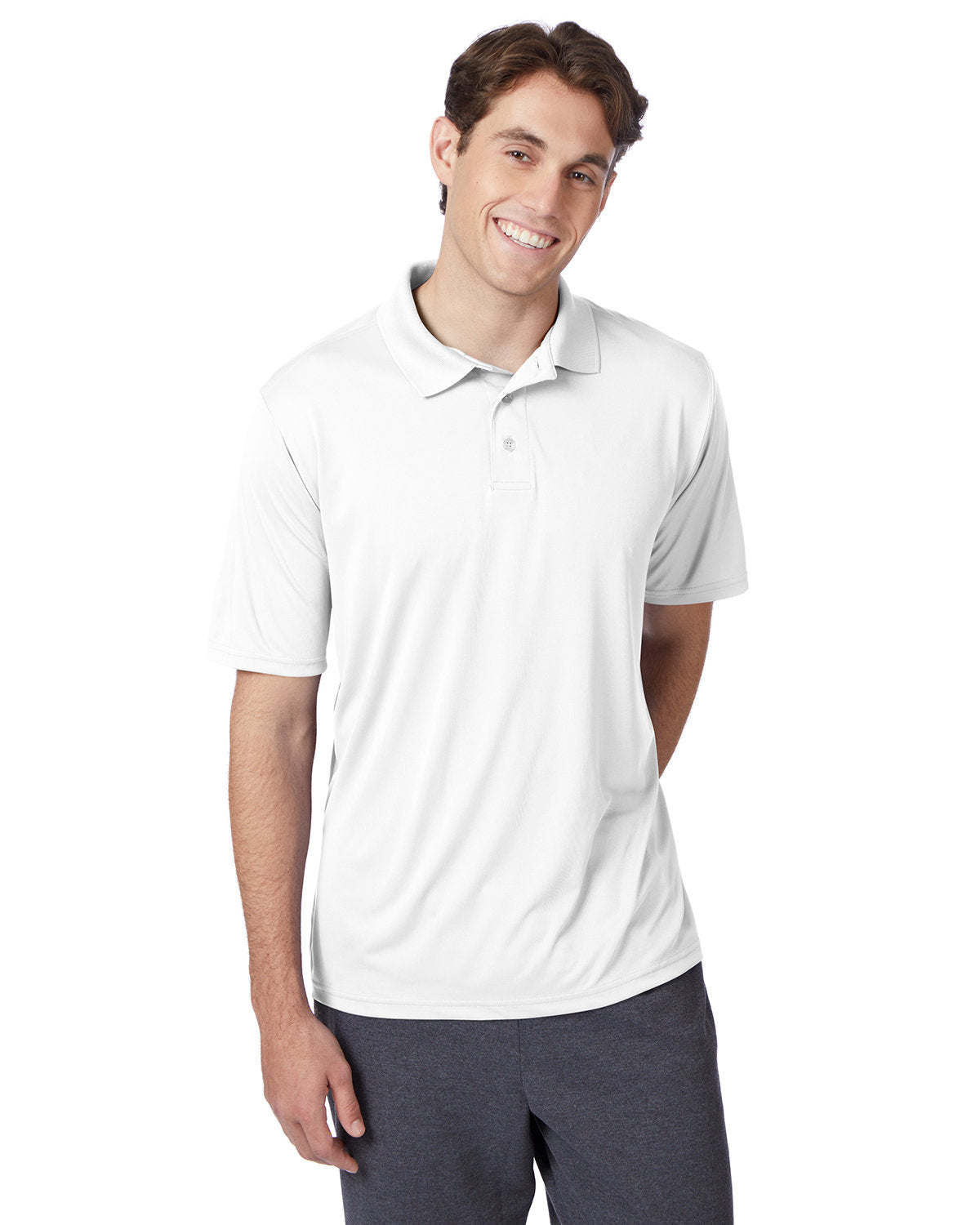 Hanes Men's Cool Dri® with Fresh IQ Polo 4800