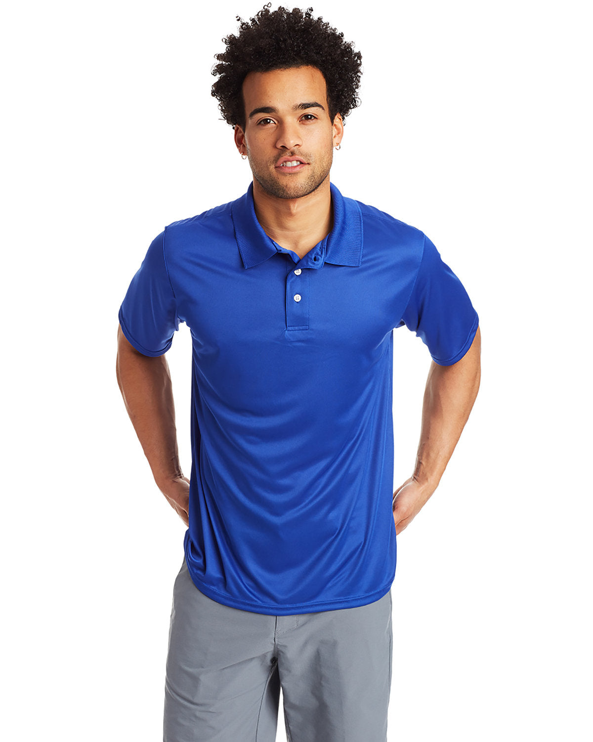 Hanes Men's Cool Dri® with Fresh IQ Polo 4800