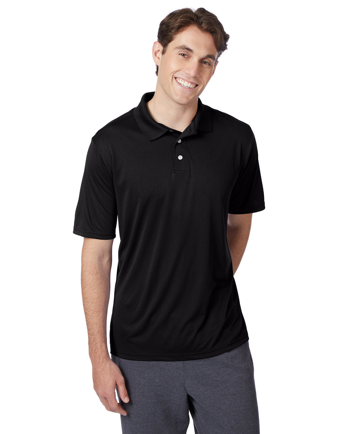 Hanes Men's Cool Dri® with Fresh IQ Polo 4800