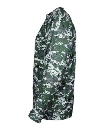 Badger Youth Digital Camo Long Sleeve T-Shirt 2184
