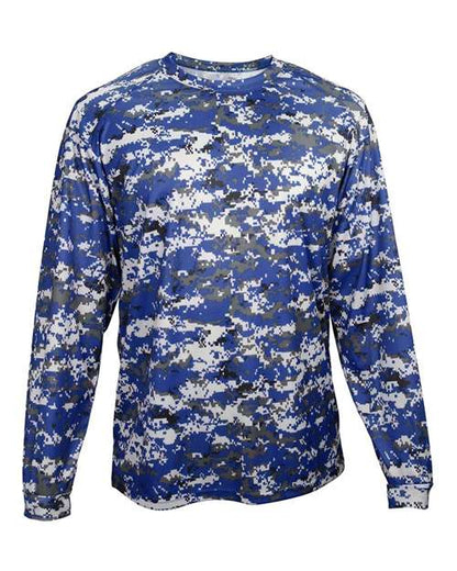 Badger Youth Digital Camo Long Sleeve T-Shirt 2184