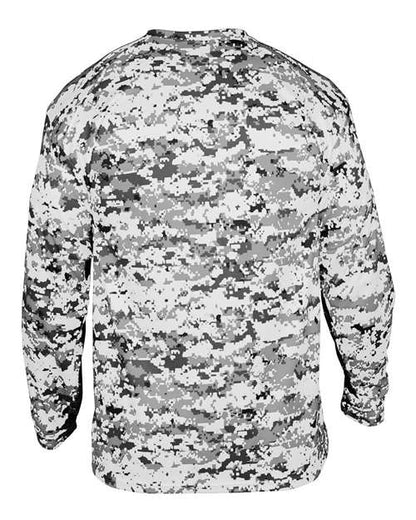 Badger Youth Digital Camo Long Sleeve T-Shirt 2184