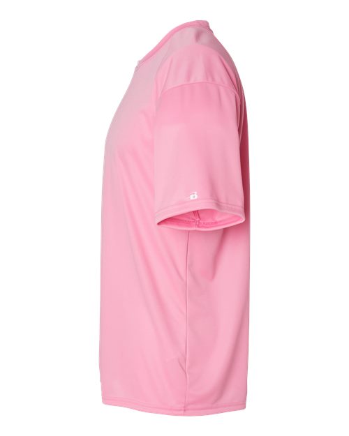 Badger B-Core Sport Shoulders T-Shirt 4120 Pink