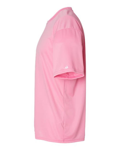 Badger B-Core Sport Shoulders T-Shirt 4120 Pink