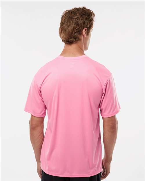 Badger B-Core Sport Shoulders T-Shirt 4120 Pink