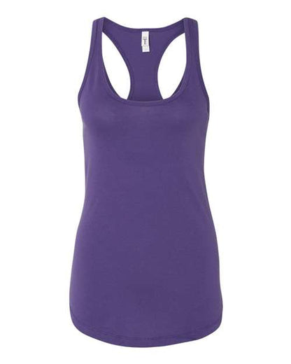 Next Level Women's Ideal Racerback Tank 1533 Purple Rush