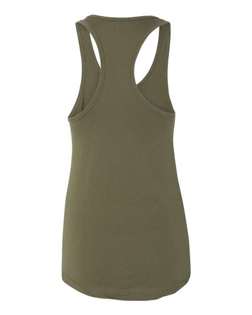 Next Level Women's Ideal Racerback Tank 1533 Military Green