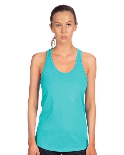 Next Level Women's Ideal Racerback Tank 1533 Tahiti Blue