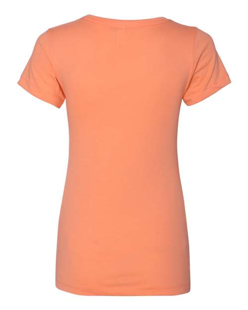 Next Level Women's Ideal V-Neck T-Shirt 1540 Light Orange