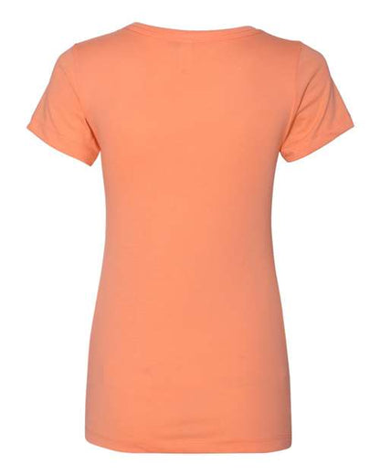 Next Level Women's Ideal V-Neck T-Shirt 1540 Light Orange