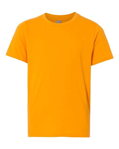 Next Level Youth Cotton T-Shirt 3310 Gold