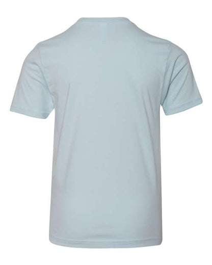 Next Level Youth Cotton T-Shirt 3310 Light Blue