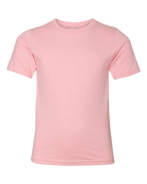 Next Level Youth Cotton T-Shirt 3310 Light Pink