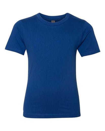 Next Level Youth Cotton T-Shirt 3310 Royal