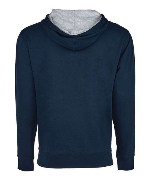 Next Level Laguna Hoodie 9301 Midnight Navy/ Heather Grey