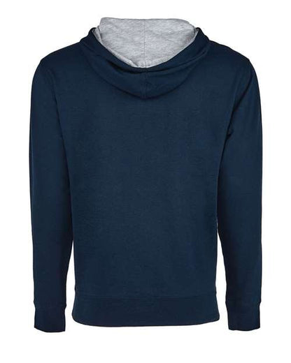 Next Level Laguna Hoodie 9301 Midnight Navy/ Heather Grey