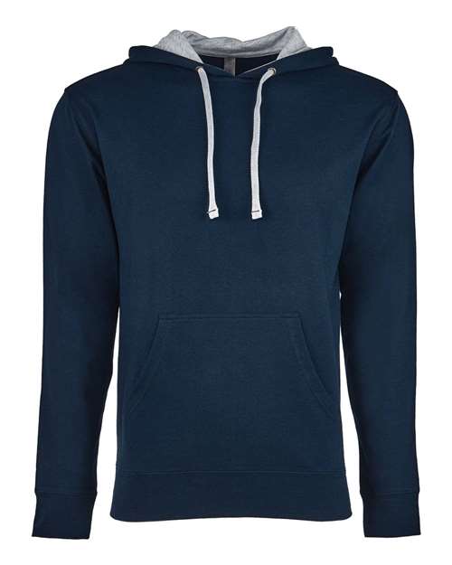 Next Level Laguna Hoodie 9301 Midnight Navy/ Heather Grey