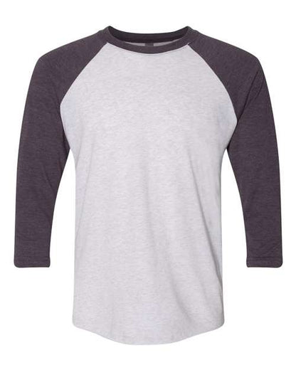 Next Level Unisex Triblend Three-Quarter Raglan Tee 3896