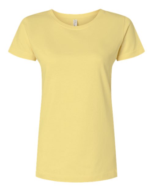 LAT Women's Fine Jersey Tee 3516 Butter