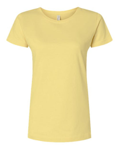 LAT Women's Fine Jersey Tee 3516 Butter