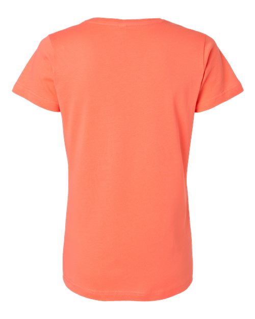 LAT Women's Fine Jersey Tee 3516 Papaya