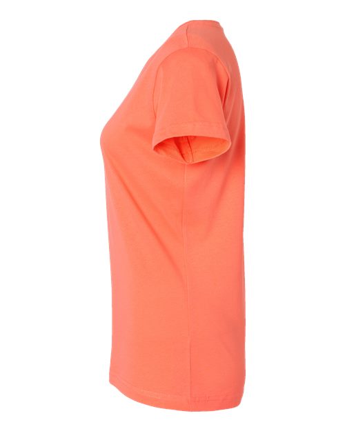 LAT Women's Fine Jersey Tee 3516 Papaya