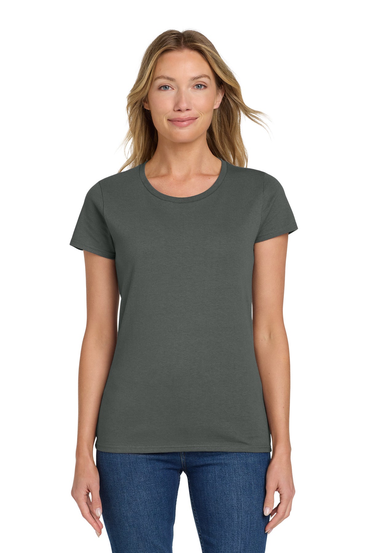 Gildan ®  Women's Heavy Cotton™ 100% Cotton T-Shirt. 5000L