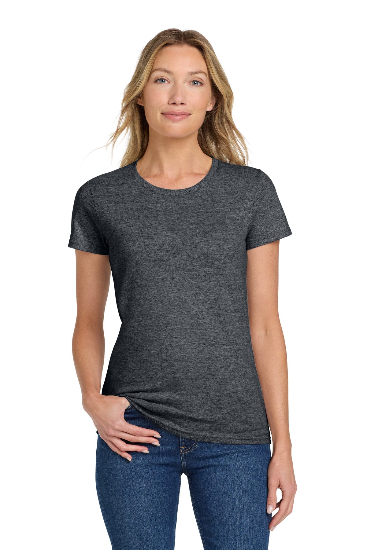 Gildan ®  Women's Heavy Cotton™ 100% Cotton T-Shirt. 5000L