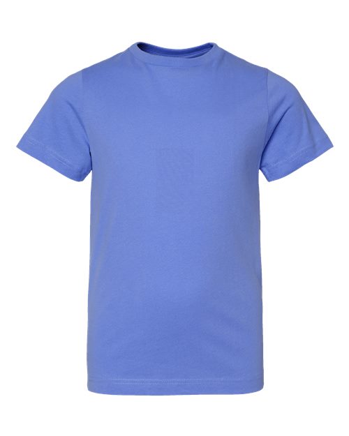 LAT Youth Fine Jersey Tee 6101 Carolina Blue