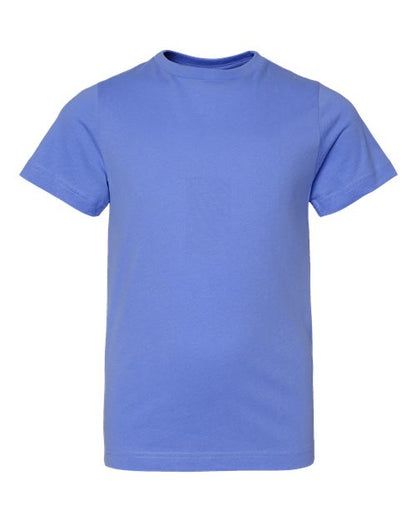 LAT Youth Fine Jersey Tee 6101 Carolina Blue