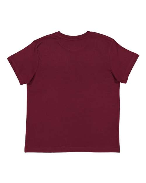 LAT Youth Fine Jersey Tee 6101 Maroon
